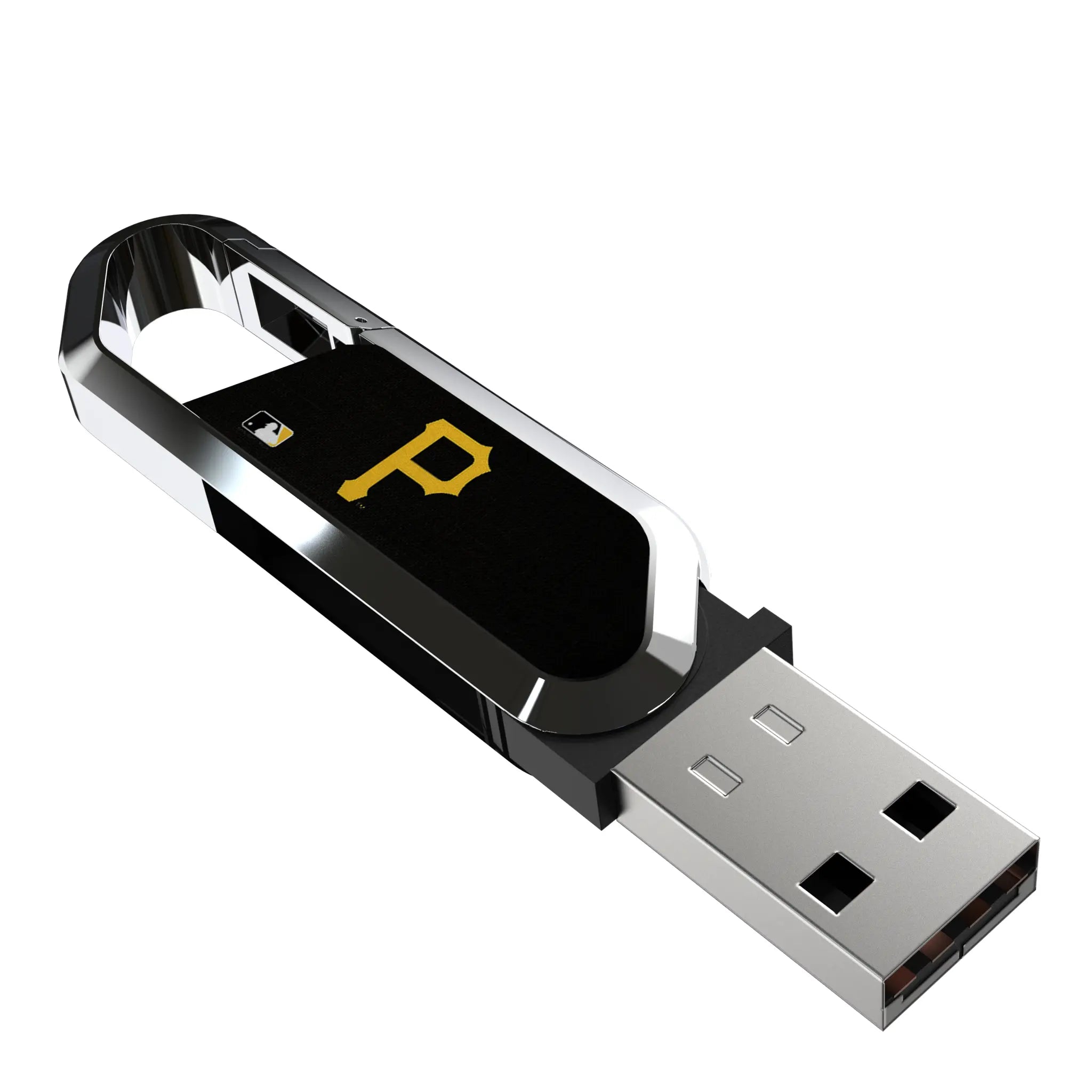 Pittsburgh Pirates Solid USB 32GB Clip Style Flash Drive
