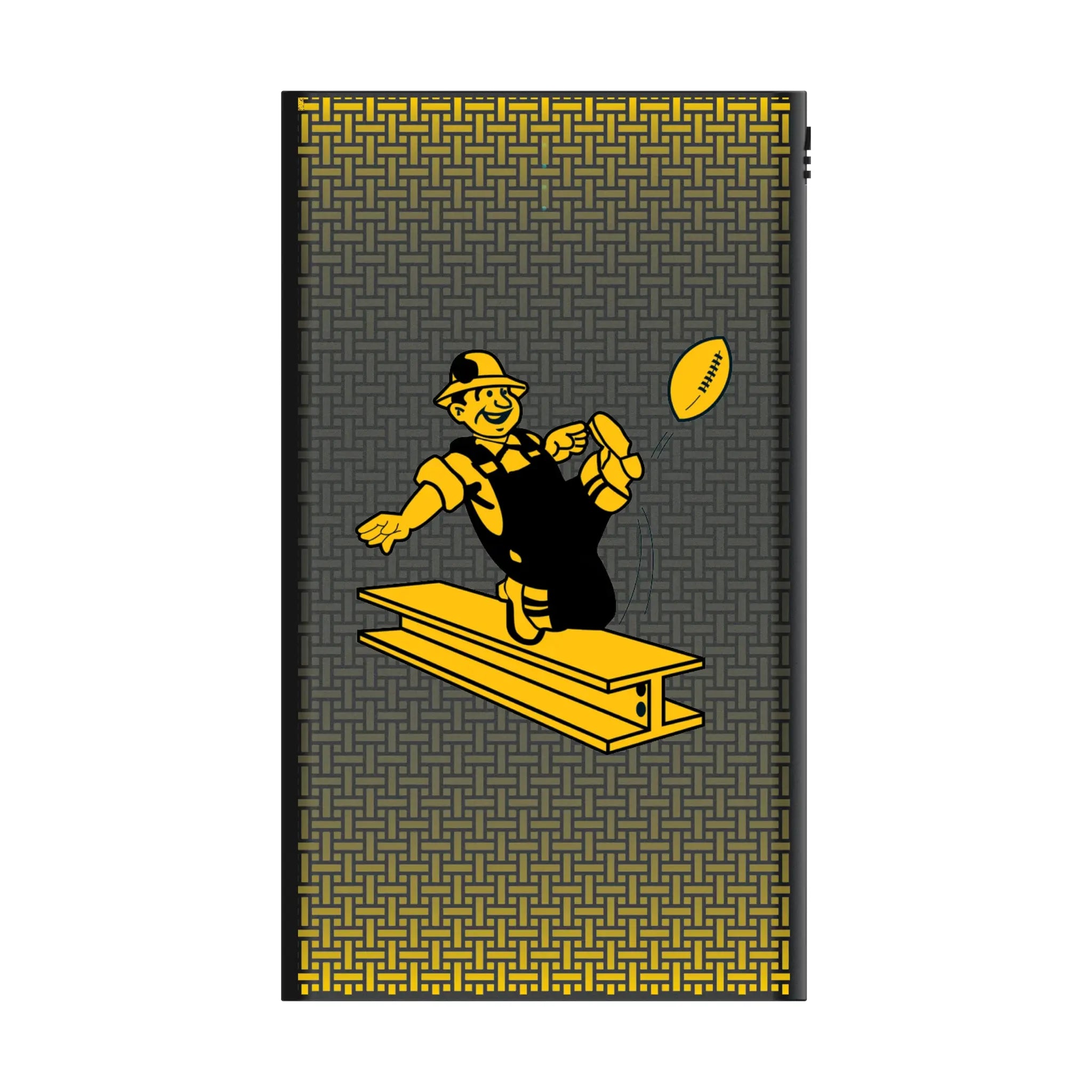 Pittsburgh Steelers 1961 Historic Collection Linen 5000mAh Flat Powerbank
