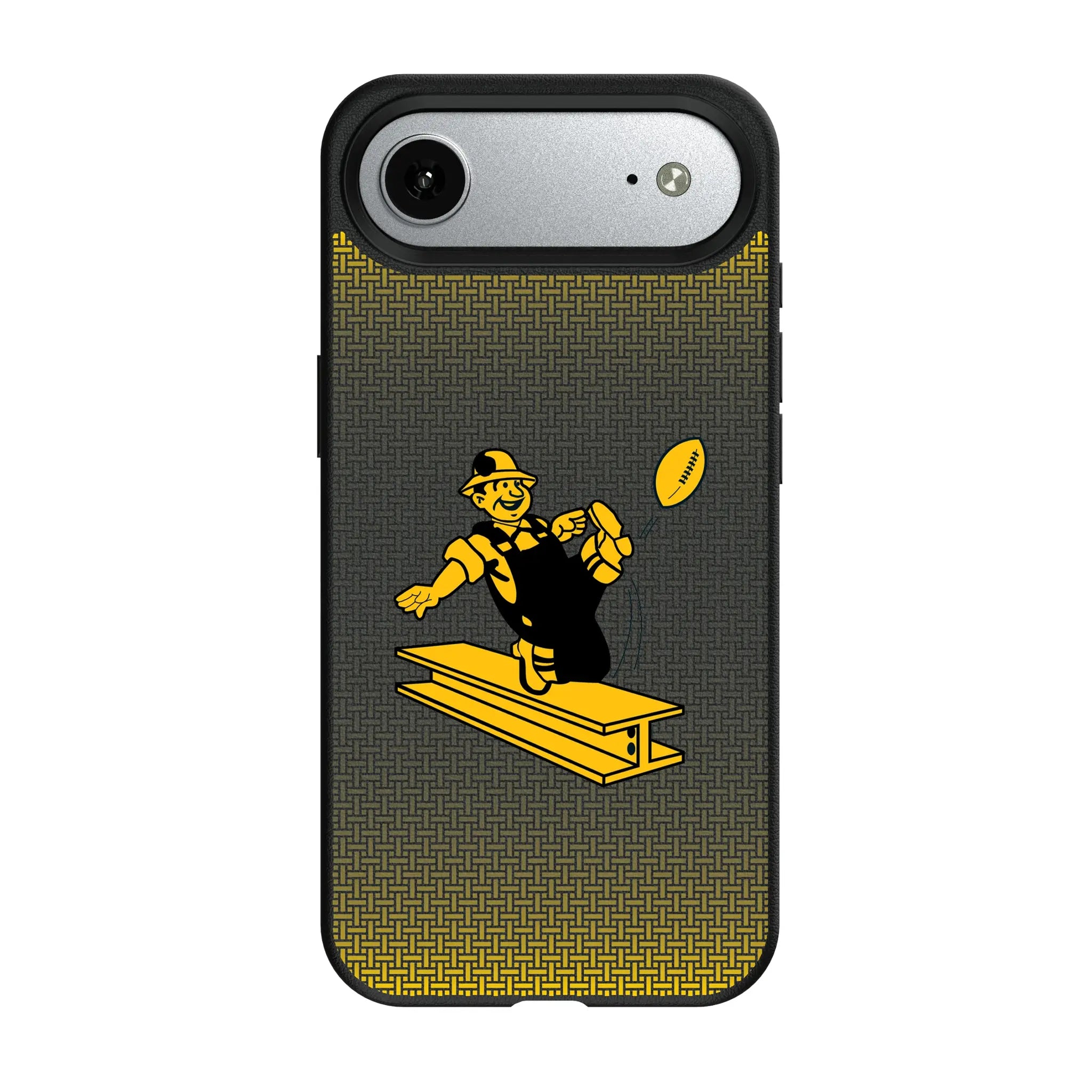 Pittsburgh Steelers 1961 Historic Collection Linen MagSafe Compatible Phone Case for Apple iPhone