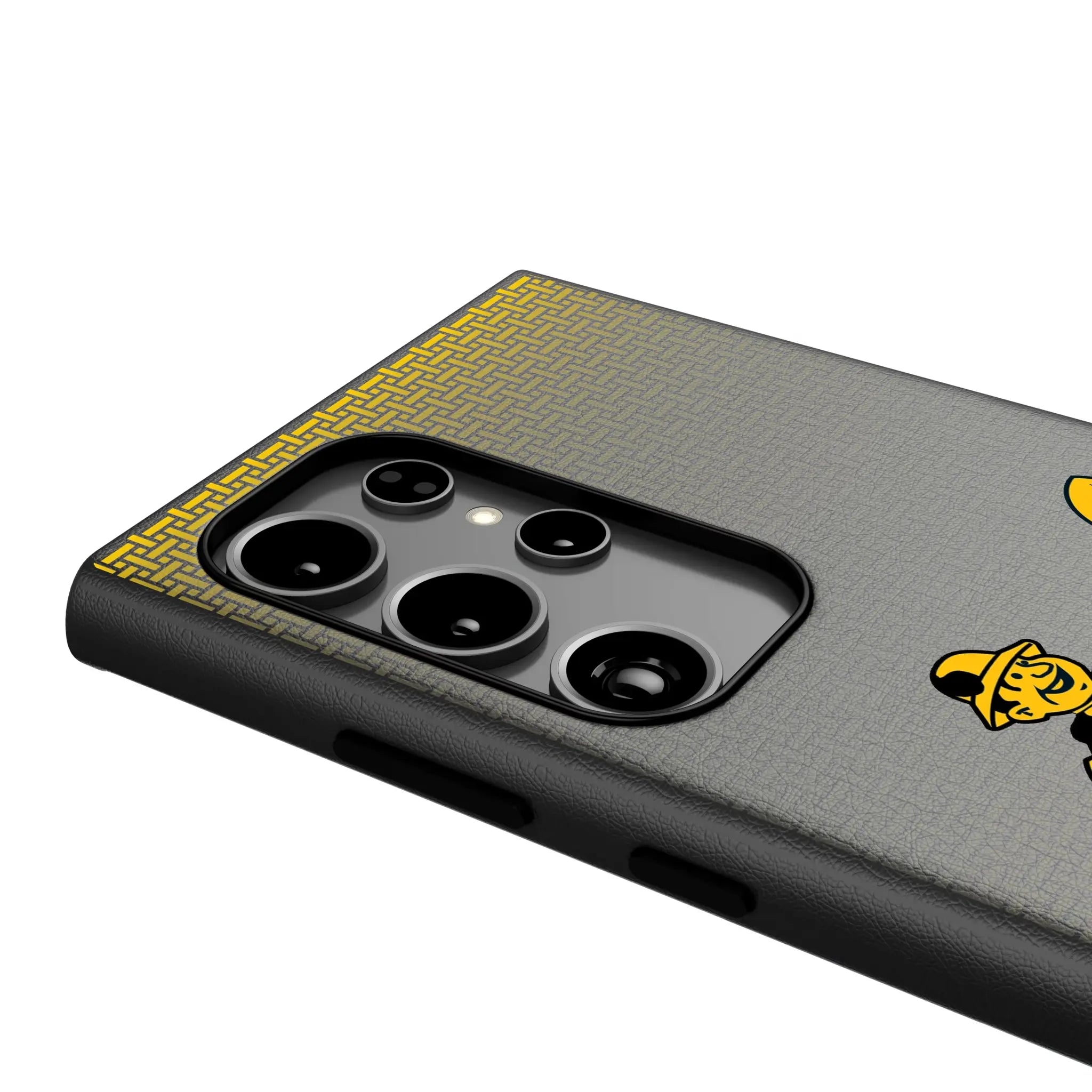 Pittsburgh Steelers 1961 Historic Collection Linen MagSafe Compatible Phone Case for Samsung Galaxy