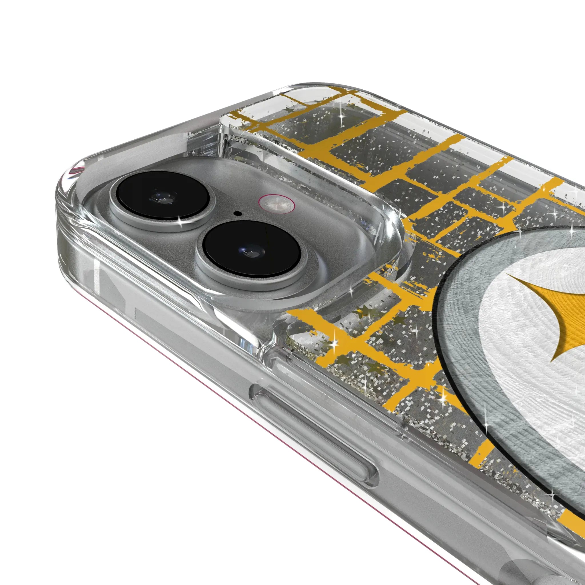 Pittsburgh Steelers Brick Glitter Phone Case for Apple iPhone