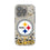 Pittsburgh Steelers Confetti Clear Phone Case for Apple iPhone