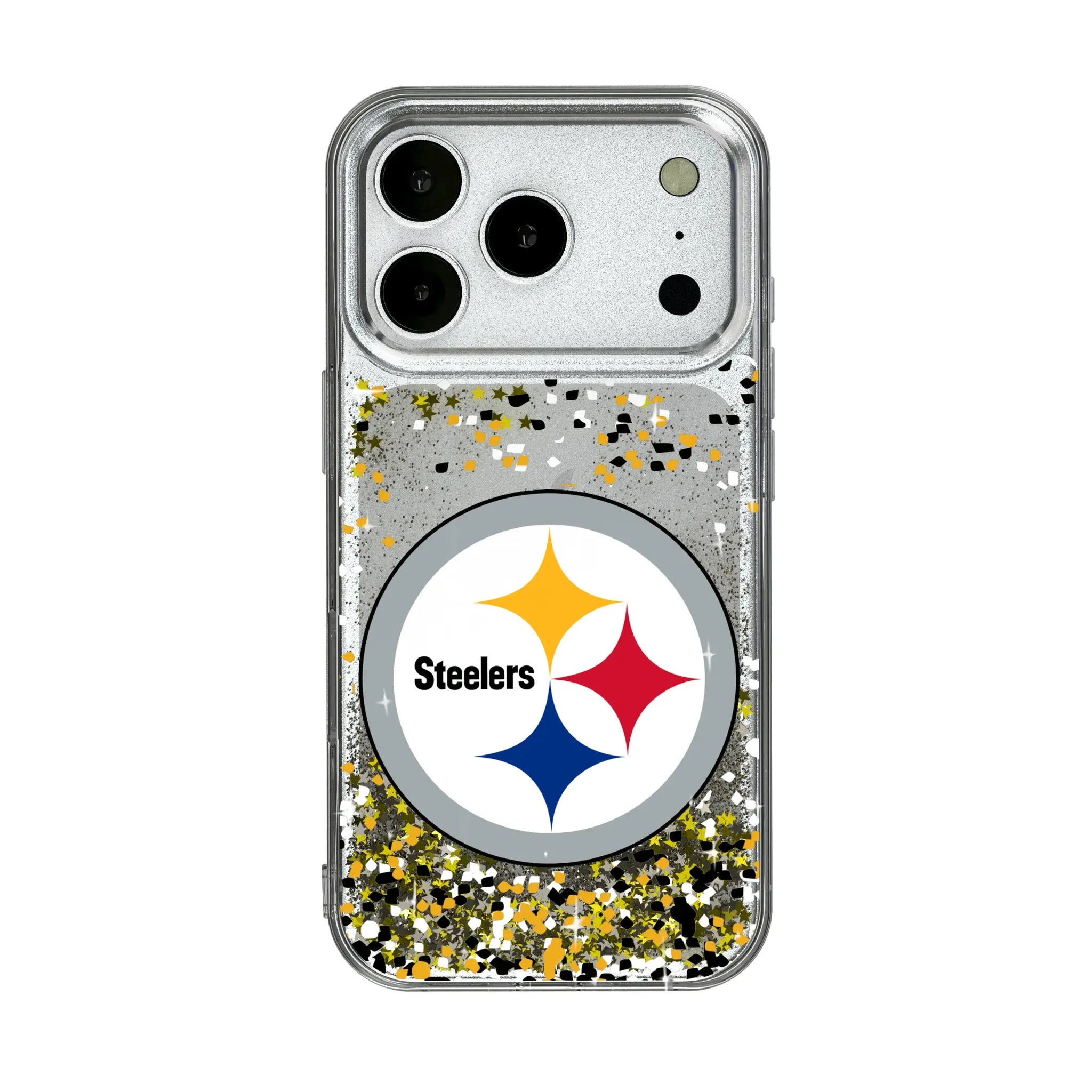 Pittsburgh Steelers Confetti Glitter Phone Case