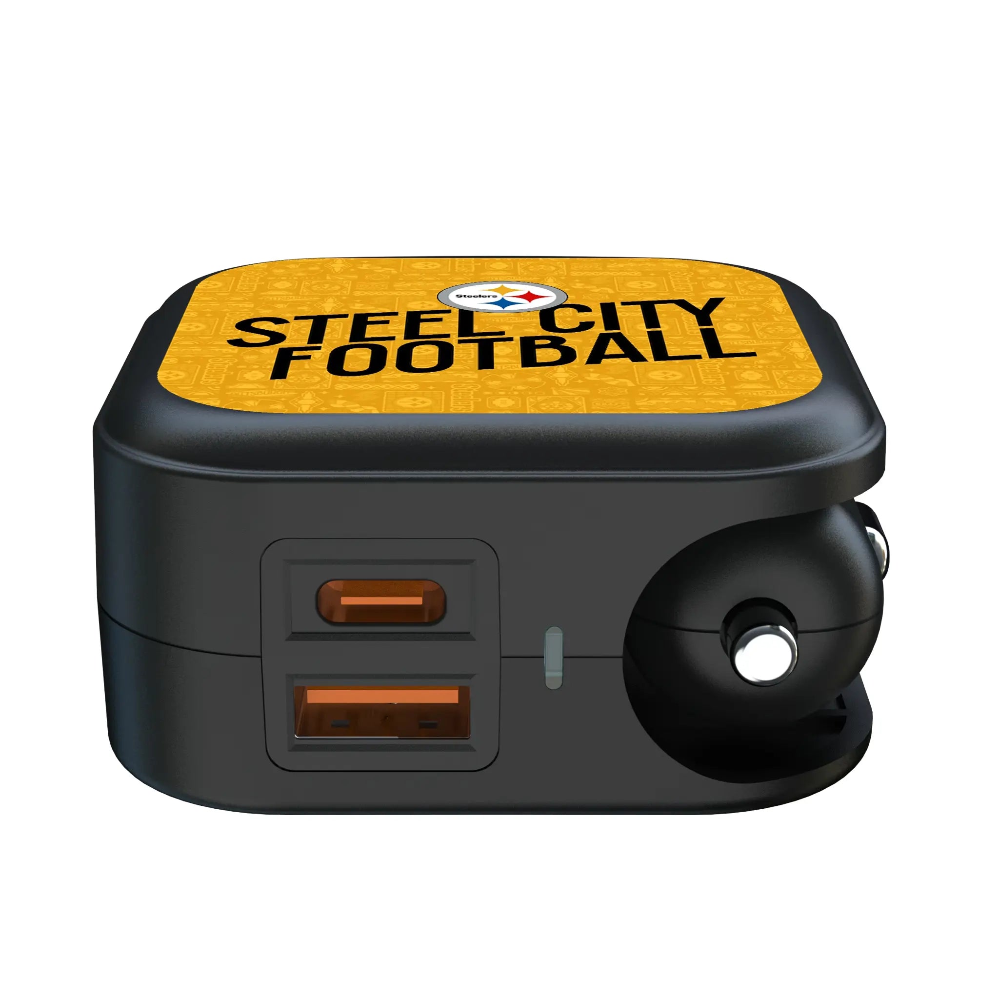 Pittsburgh Steelers 2024 Illustrated Limited Edition 2 in 1 USB A/C Charger