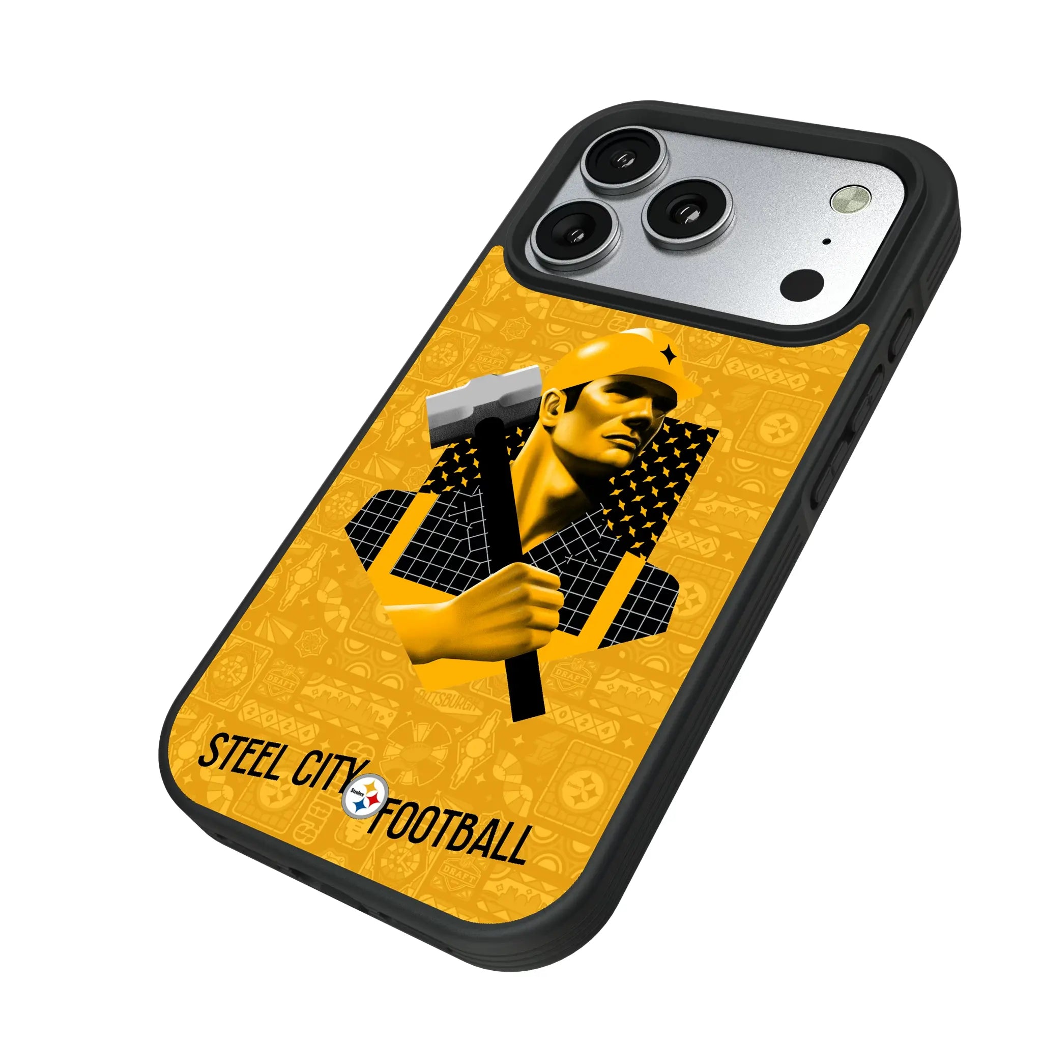 Pittsburgh Steelers 2024 Illustrated Limited Edition Bump Phone Case