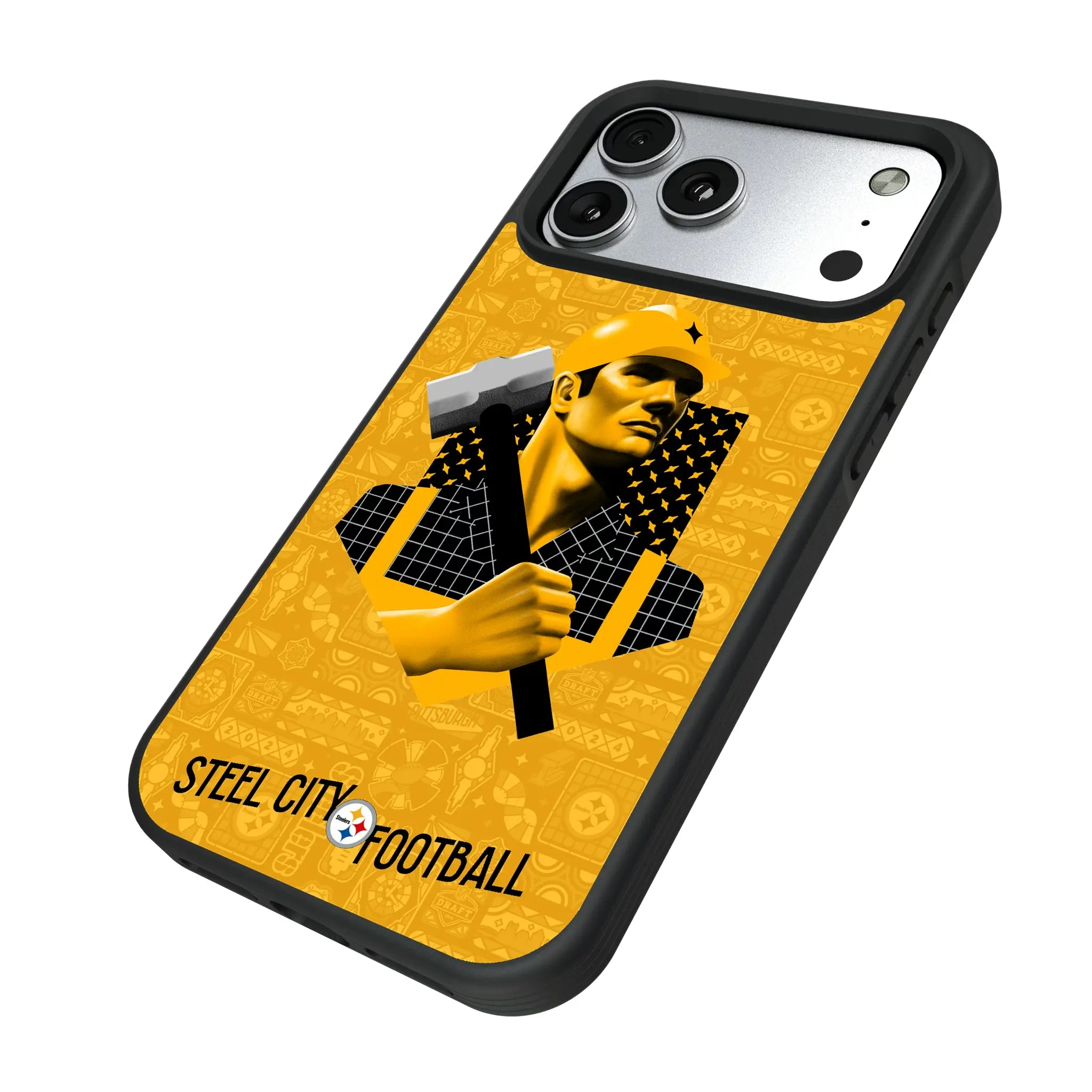 Pittsburgh Steelers 2024 Illustrated Limited Edition Bump Phone Case