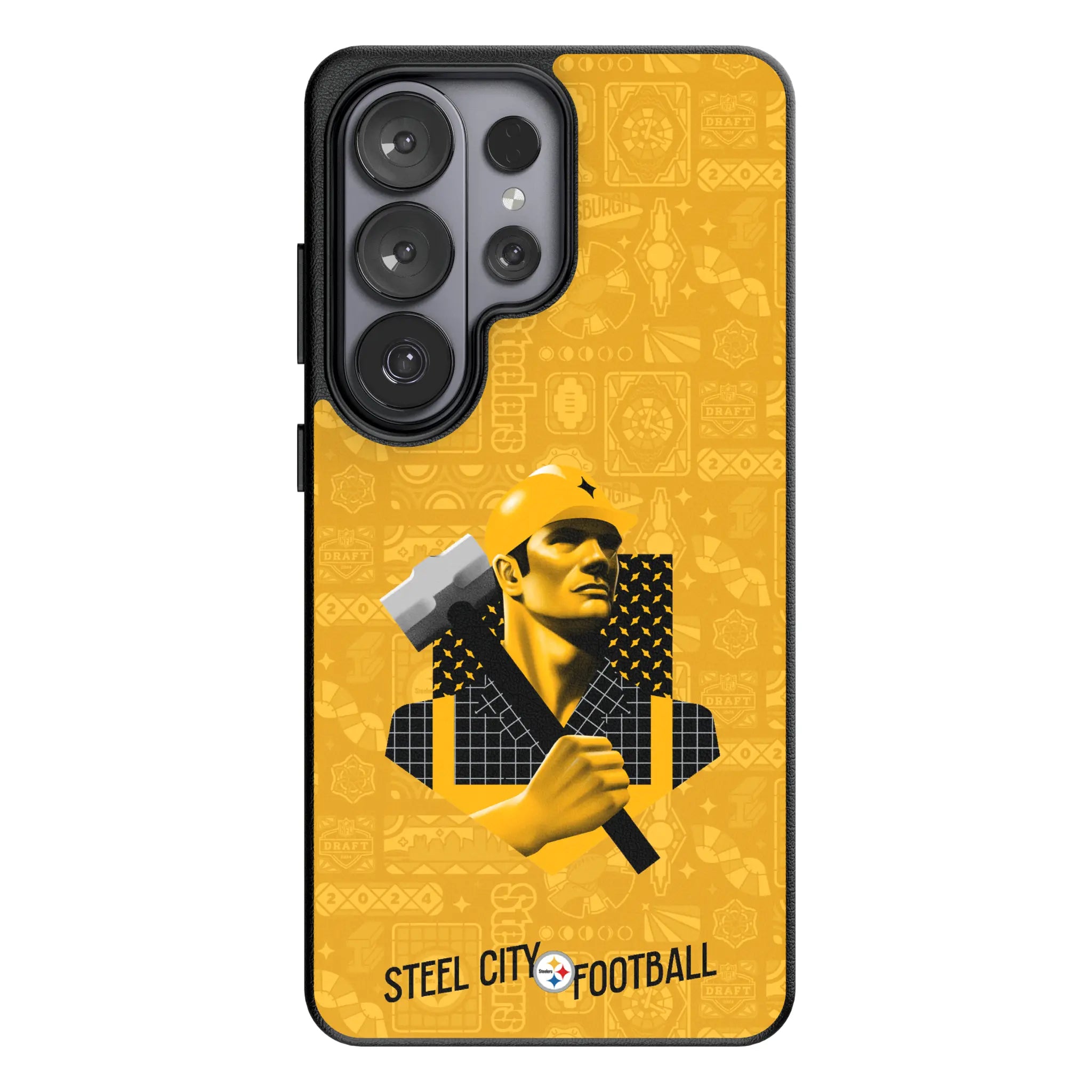 Pittsburgh Steelers Deco MagSafe Compatible Phone Case for Samsung Galaxy