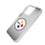 Pittsburgh Steelers Linen Clear Phone Case for Apple iPhone