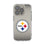 Pittsburgh Steelers Linen Clear Phone Case for Apple iPhone