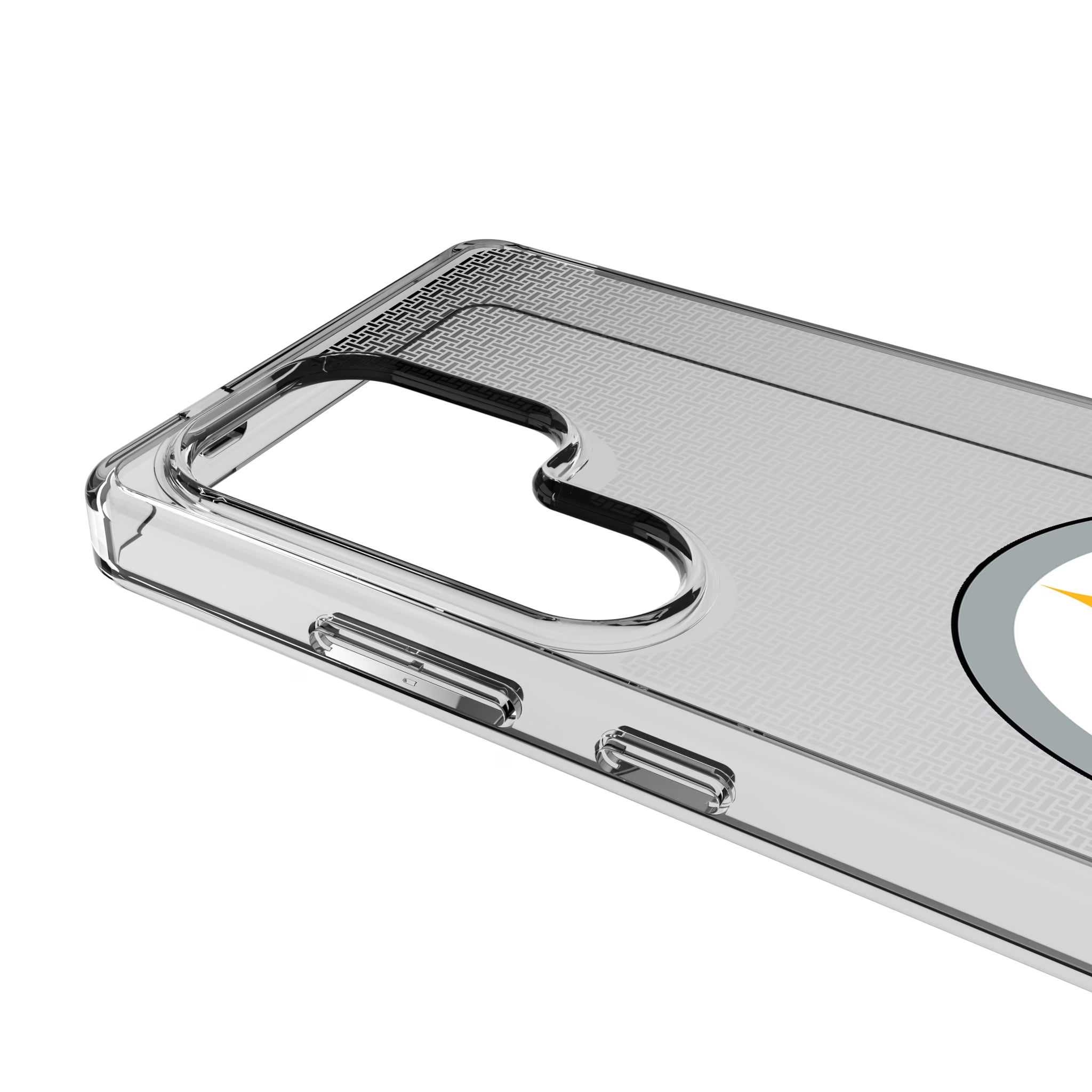 Pittsburgh Steelers Linen Clear Phone Case for Samsung Galaxy - Sports Gifts, Sports Memorabilia, Sports Collectibles, Fan Shop
