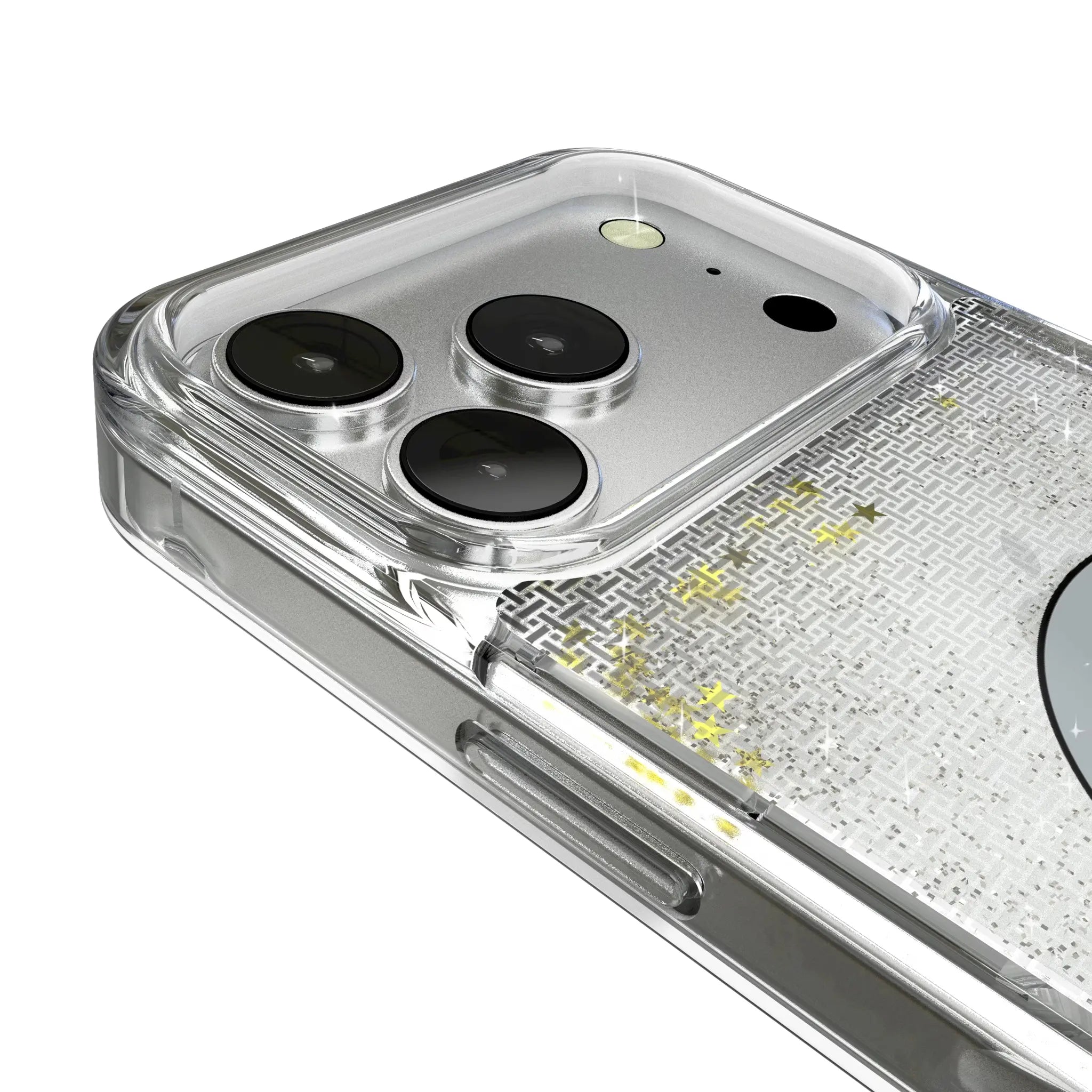 Pittsburgh Steelers Linen Glitter Phone Case