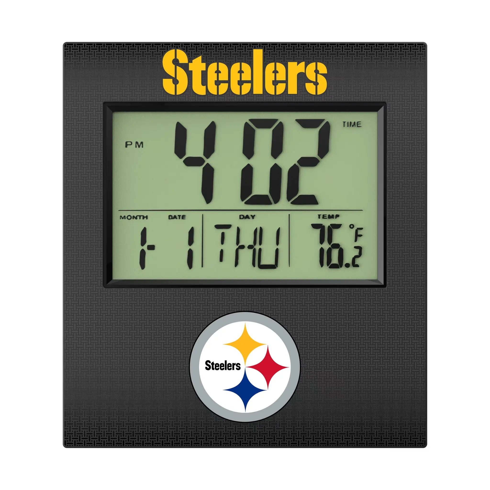 Pittsburgh Steelers Linen Wall Clock
