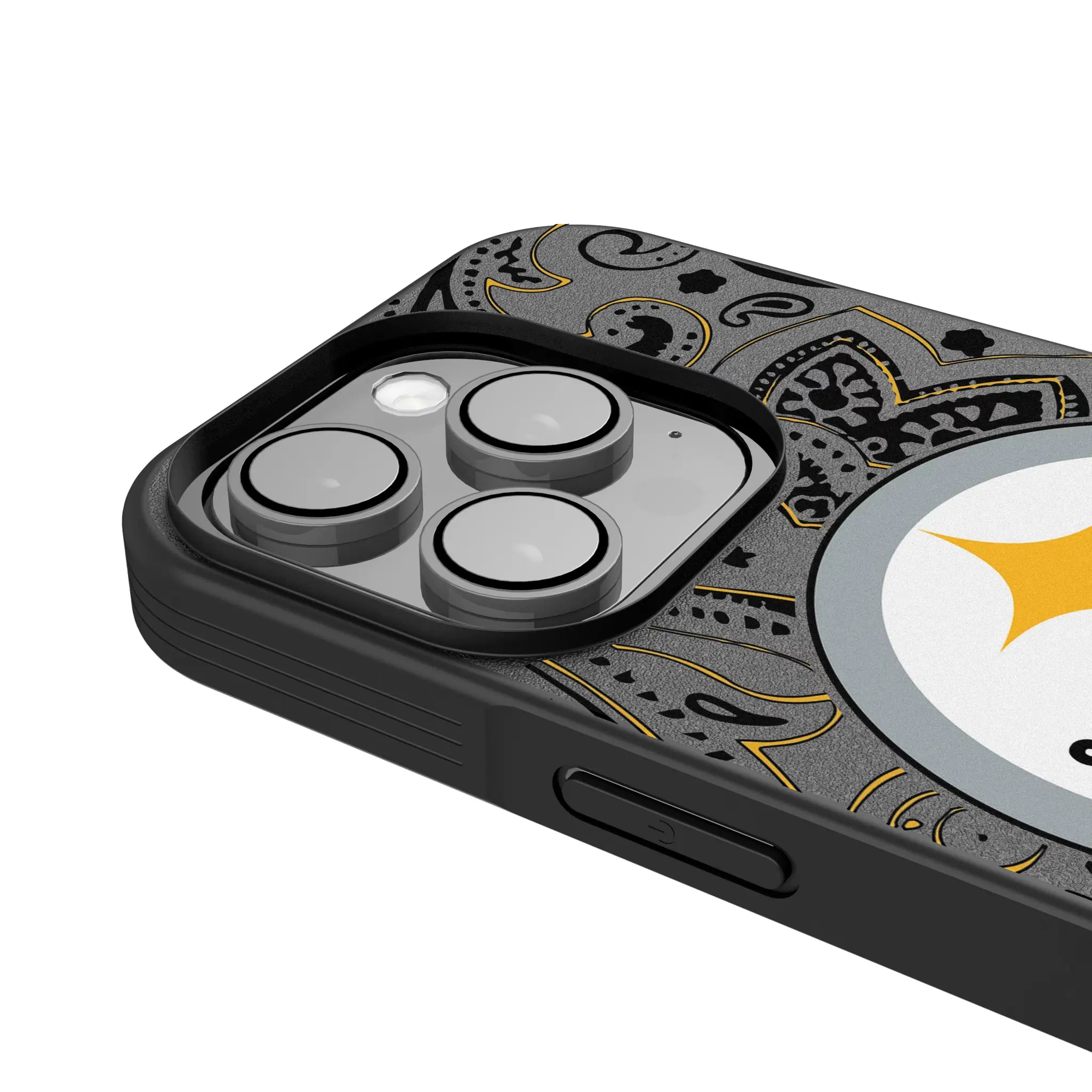 Pittsburgh Steelers Paisley Bump Phone Case