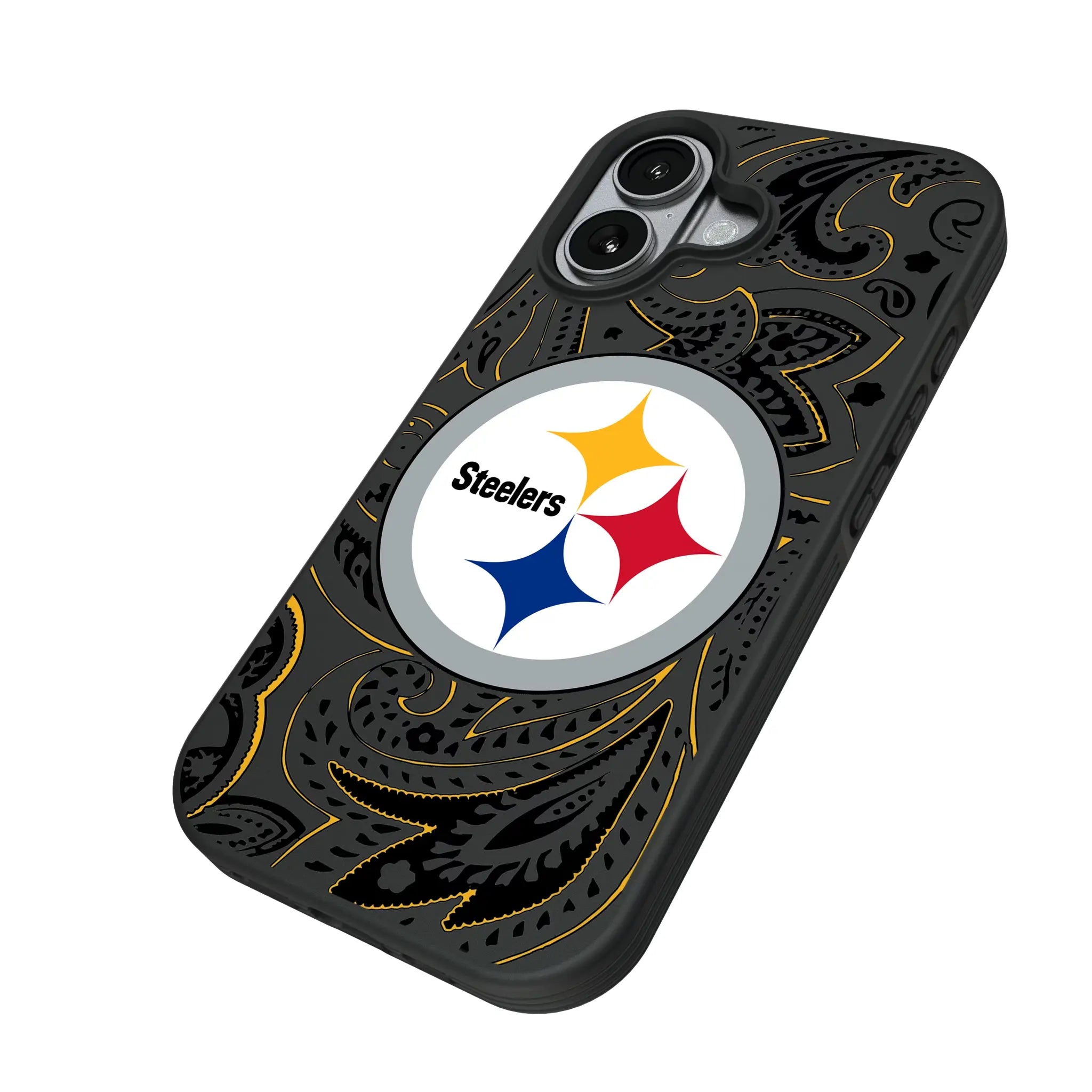 Pittsburgh Steelers Paisley Bump Phone Case