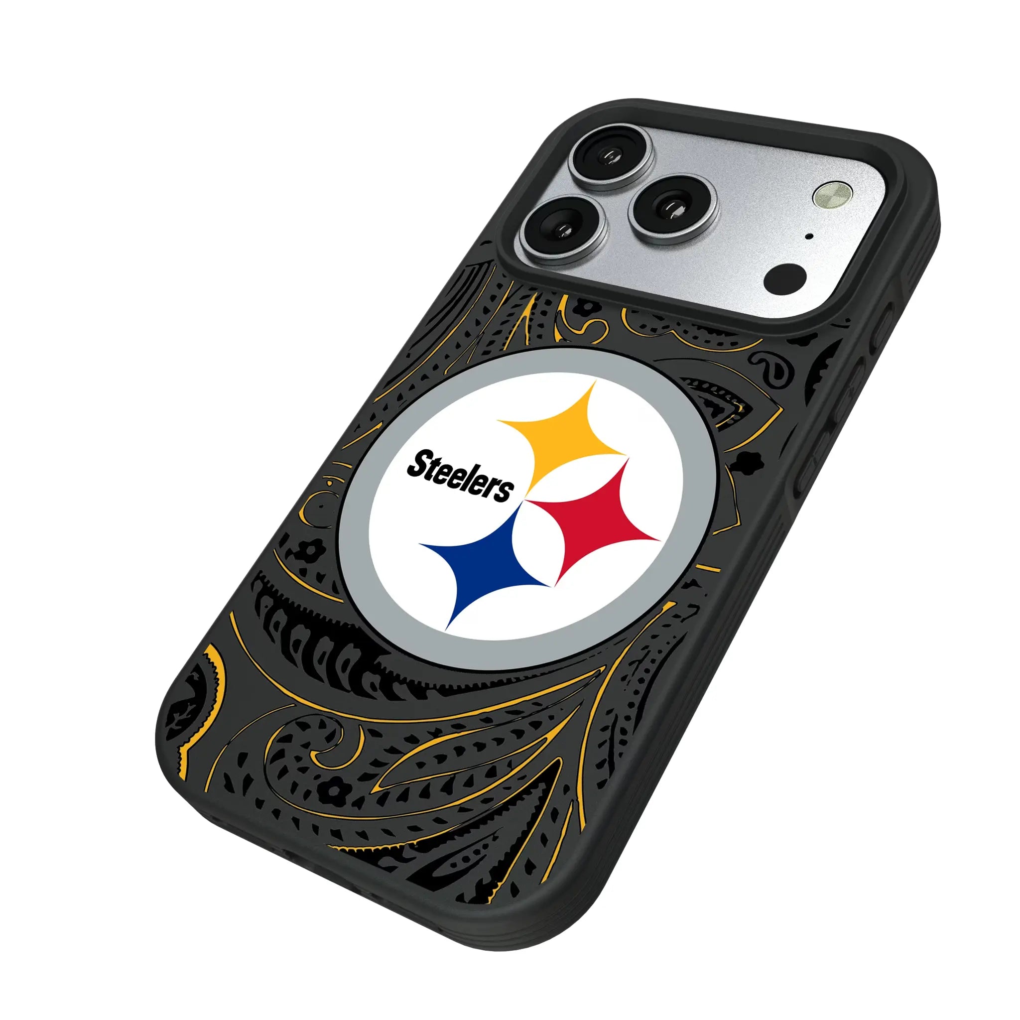 Pittsburgh Steelers Paisley Bump Phone Case