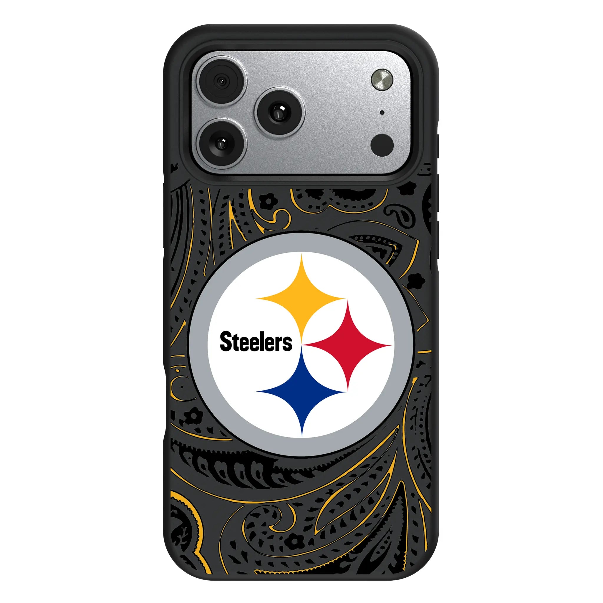 Pittsburgh Steelers Paisley Bump Phone Case