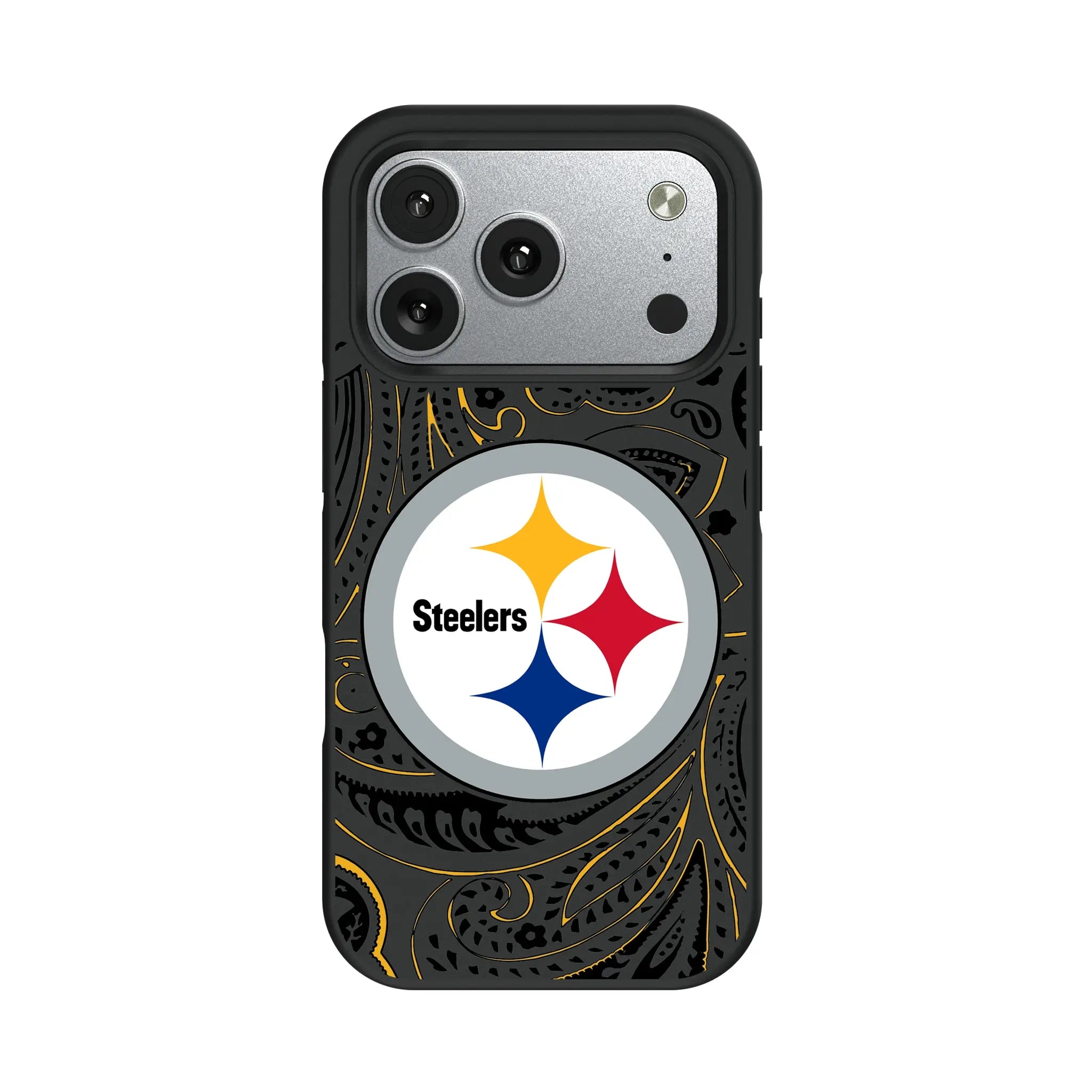 Pittsburgh Steelers Paisley Bump Phone Case