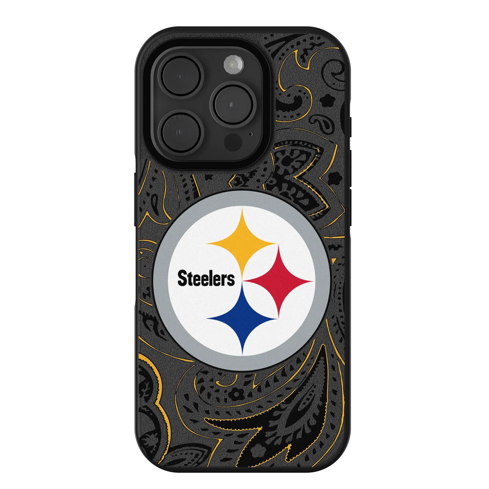 Pittsburgh Steelers Paisley Bump Phone Case