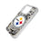 Pittsburgh Steelers Paisley Clear Phone Case for Apple iPhone