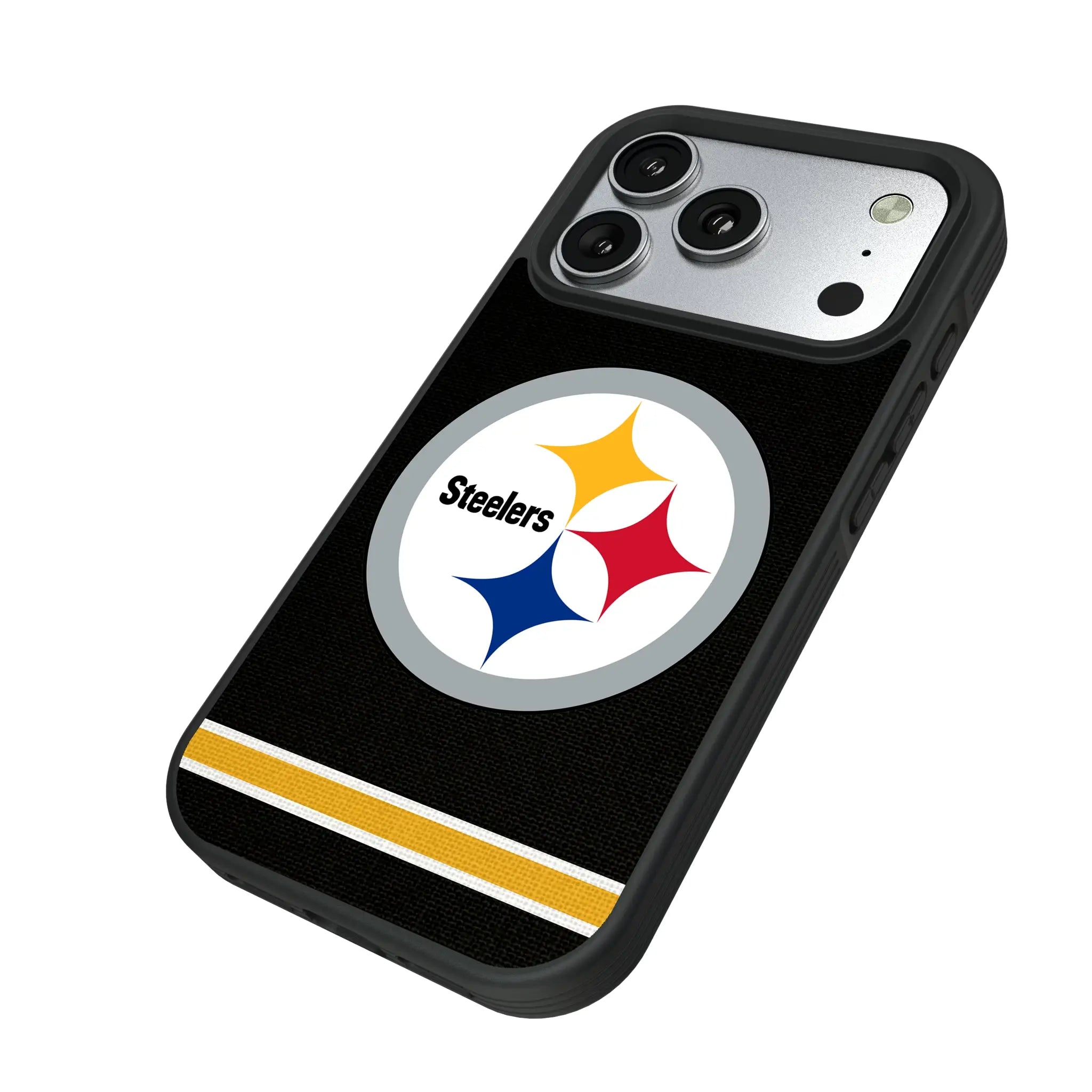 Pittsburgh Steelers Stripe Bump Phone Case