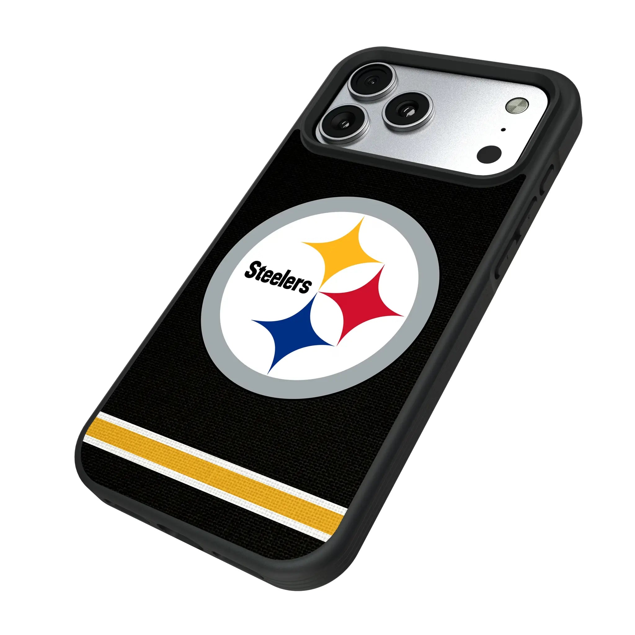 Pittsburgh Steelers Stripe Bump Phone Case