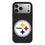 Pittsburgh Steelers Text Backdrop MagSafe Compatible Phone Case for Apple iPhone