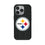 Pittsburgh Steelers Text Backdrop MagSafe Compatible Phone Case for Apple iPhone