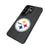 Pittsburgh Steelers Text Backdrop MagSafe Compatible Phone Case for Samsung Galaxy