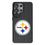 Pittsburgh Steelers Text Backdrop MagSafe Compatible Phone Case for Samsung Galaxy