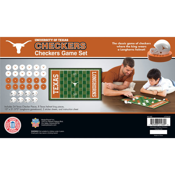 Texas Longhorns Checkers - 757 Sports Collectibles