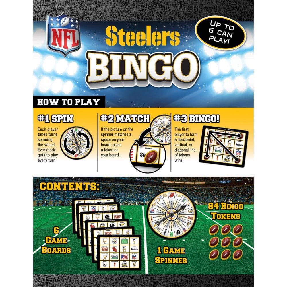 Pittsburgh Steelers Bingo: Game Day Fun!