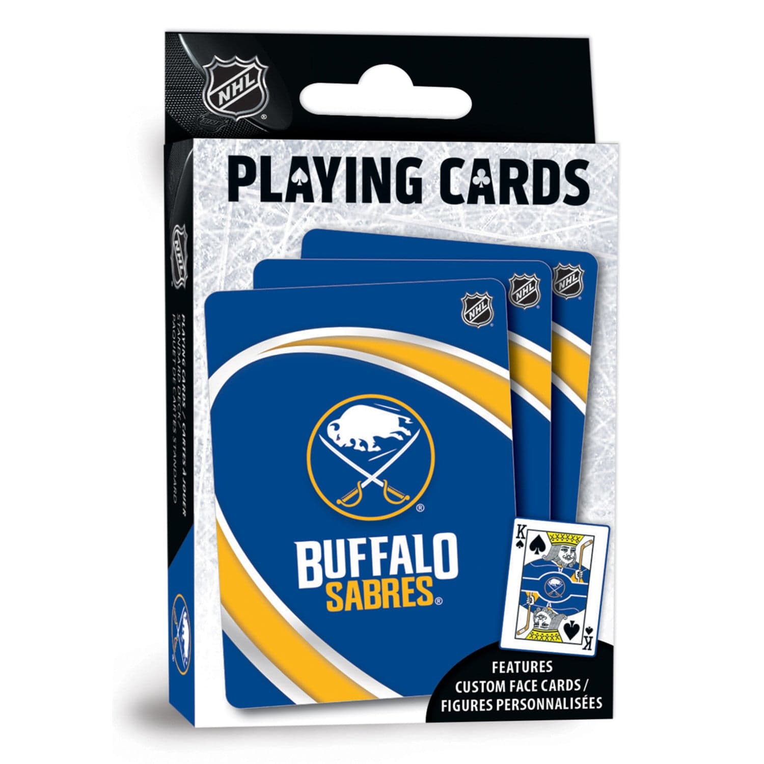 Buffalo Sabres 54-Card Deck Playing Cards - Sports Gifts, Sports Memorabilia, Sports Collectibles, Fan Shop