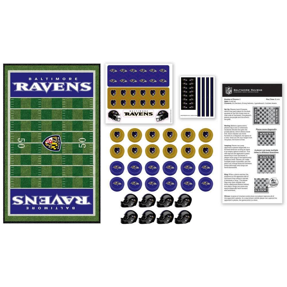 Baltimore Ravens Checkers Game