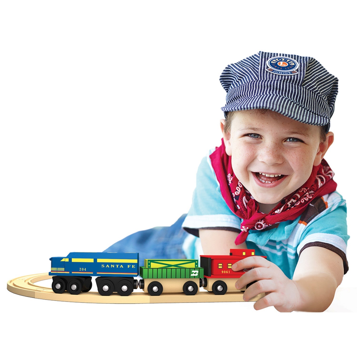 Lionel - Santa Fe Cargo Toy Train Set - 757 Sports Collectibles