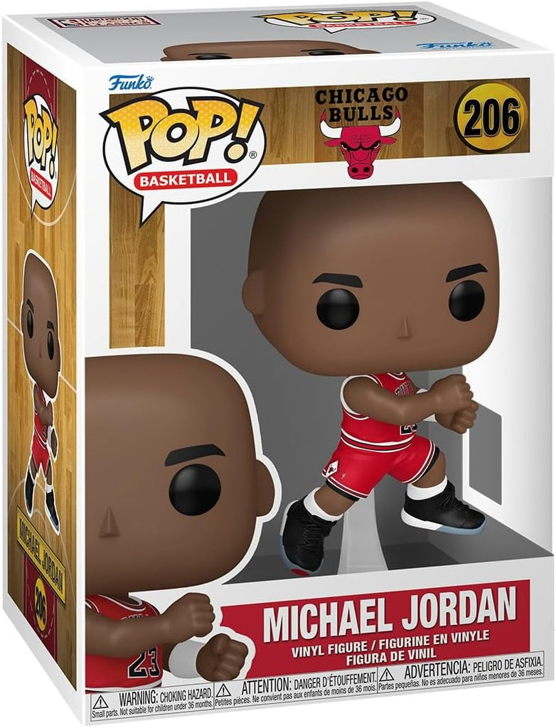 Pop Sports NBA Basketball 3.75 Inch Action Figure - Michael Jordan 1989 #206 - Sports Collectibles, Sports Memorabilia, Sports Fan Shop, Sports Gifts
