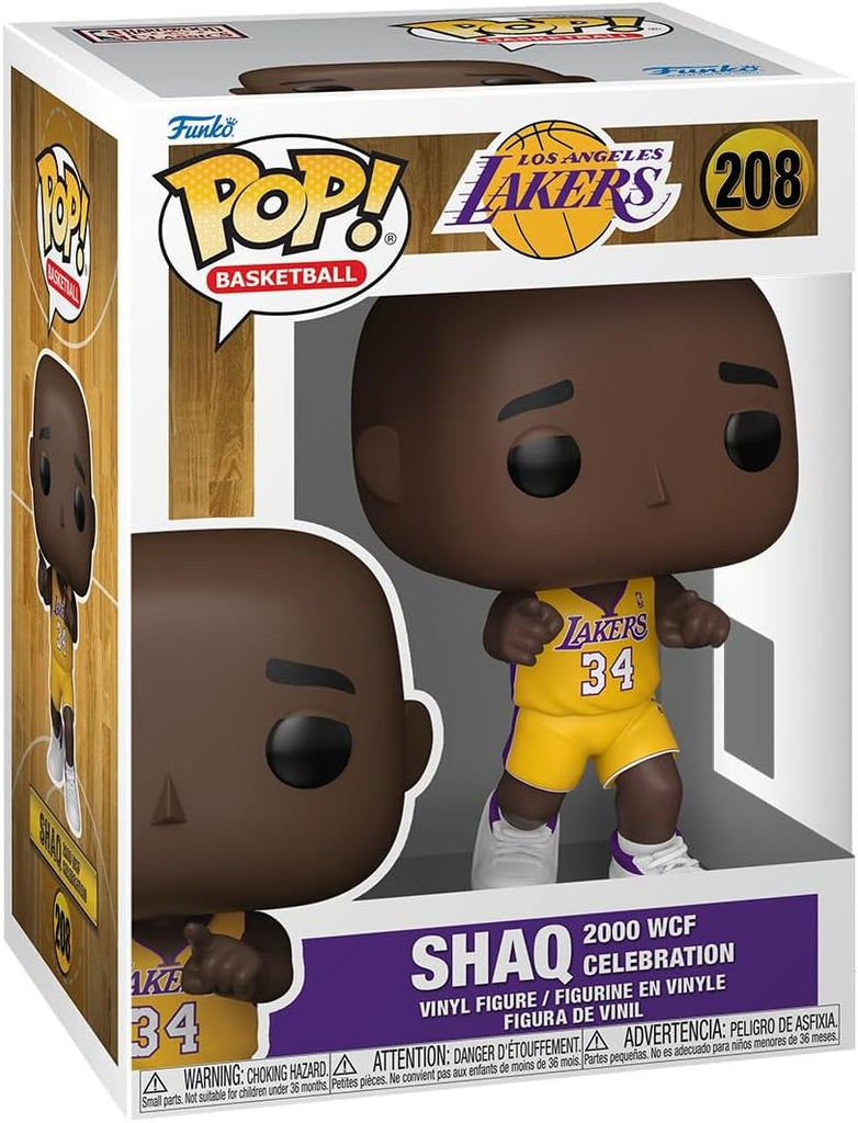 Pop Sports NBA Basketball 3.75 Inch Action Figure - Shaq 2000 WCF Celebration #208 - Sports Collectibles, Sports Memorabilia, Sports Fan Shop, Sports Gifts