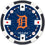 Detroit Tigers 100 Piece Poker Chip Set - Sports Gifts, Sports Memorabilia, Sports Collectibles, Fan Shop