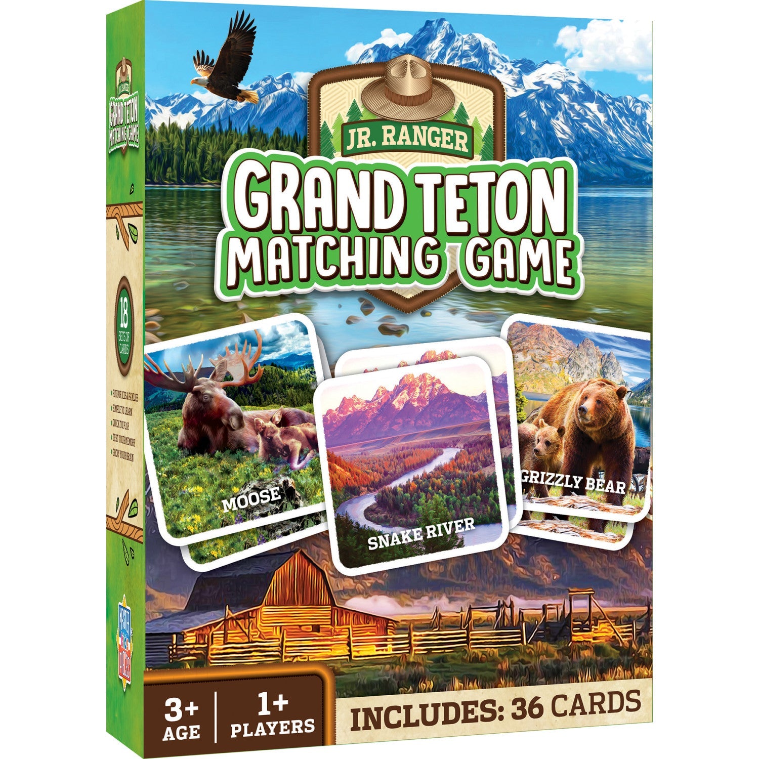 Jr. Ranger - Grand Teton Matching Game - 757 Sports Collectibles