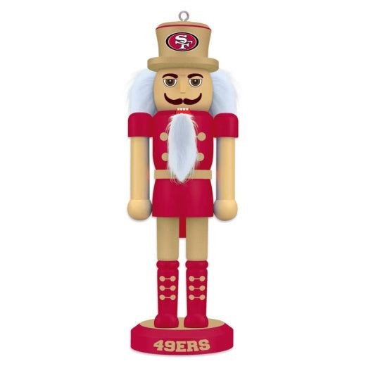 San Francisco 49ers - 5" Mini Nutcracker Ornament/Statue - Sports Gifts, Sports Memorabilia, Sports Collectibles, Fan Shop