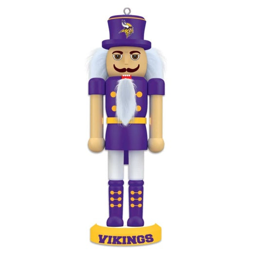 Minnesota Vikings - 5" Mini Nutcracker Ornament/Statue - Sports Gifts, Sports Memorabilia, Sports Collectibles, Fan Shop