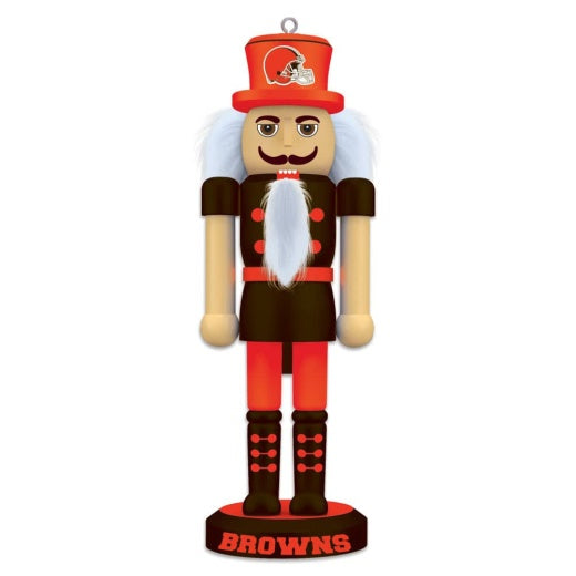 Cleveland Browns  - 5" Mini Nutcracker Ornament/Statue - Sports Gifts, Sports Memorabilia, Sports Collectibles, Fan Shop