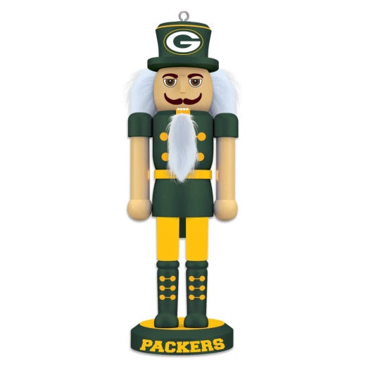 Green Bay Packers - 5" Mini Nutcracker Ornament/Statue - Sports Gifts, Sports Memorabilia, Sports Collectibles, Fan Shop