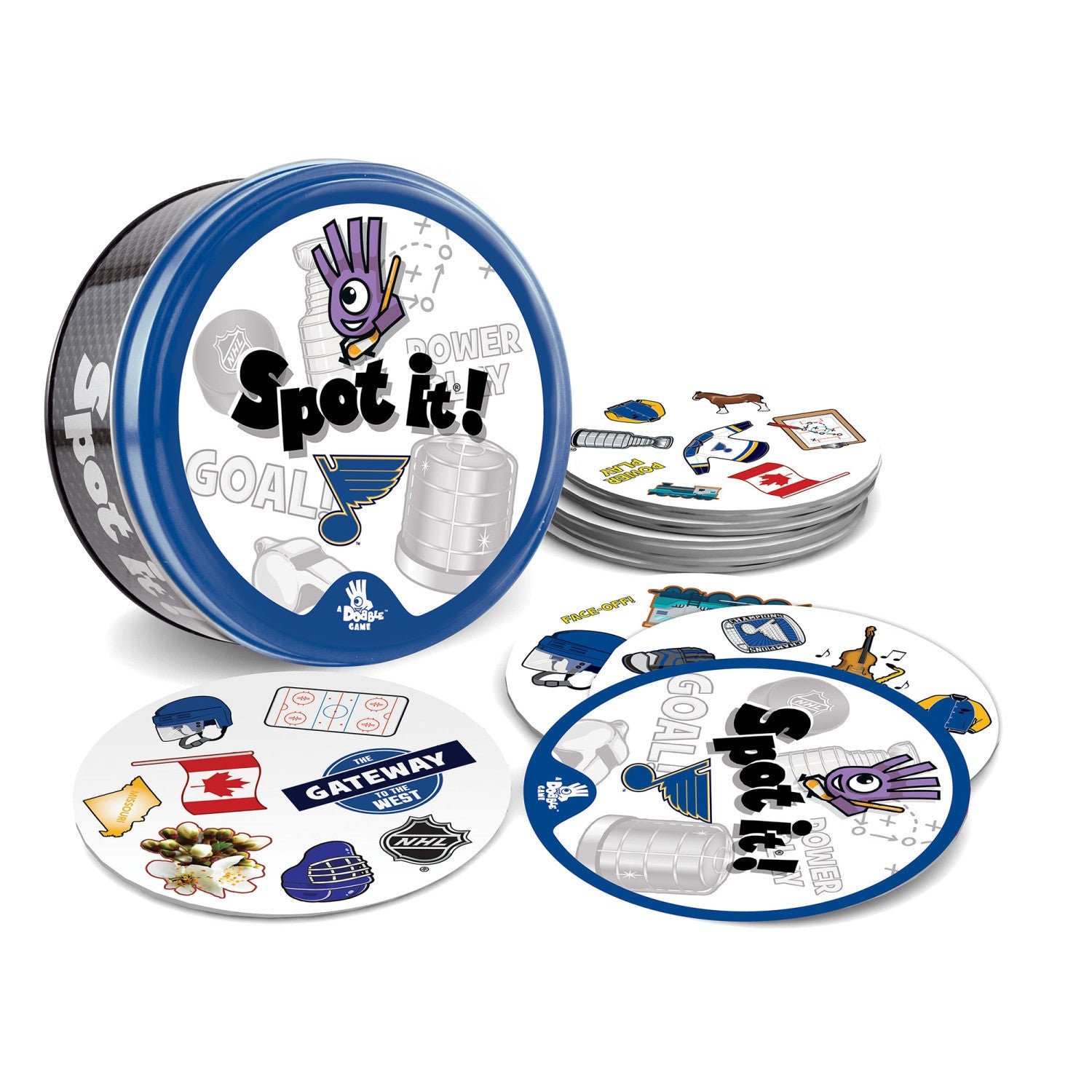 St. Louis Blues Spot It! Card Game - 757 Sports Collectibles