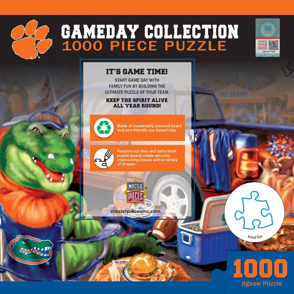 Florida Gators Gameday 1000 Piece Jigsaw Puzzle - Sports Gifts, Sports Memorabilia, Sports Collectibles, Fan Shop