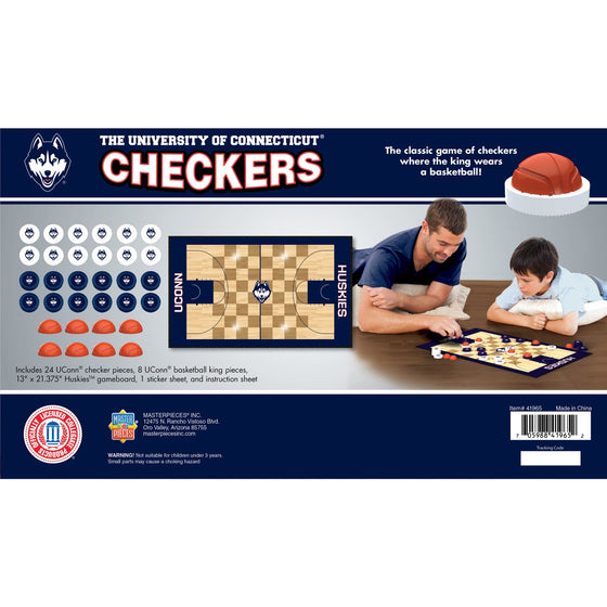 UCONN Huskies Checkers - 757 Sports Collectibles