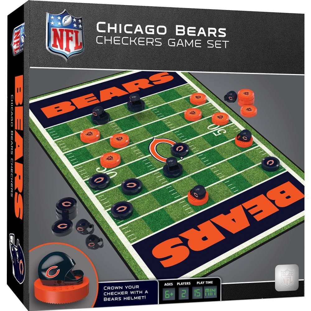 Chicago Bears Checkers Game