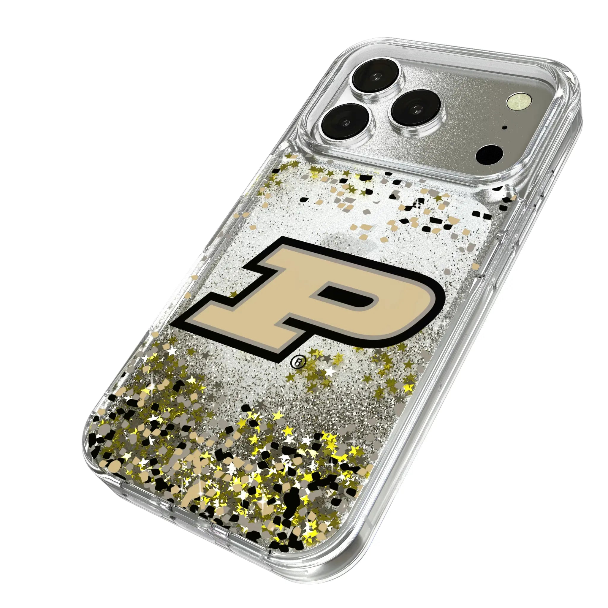 Purdue University Boilermakers Confetti Glitter Phone Case