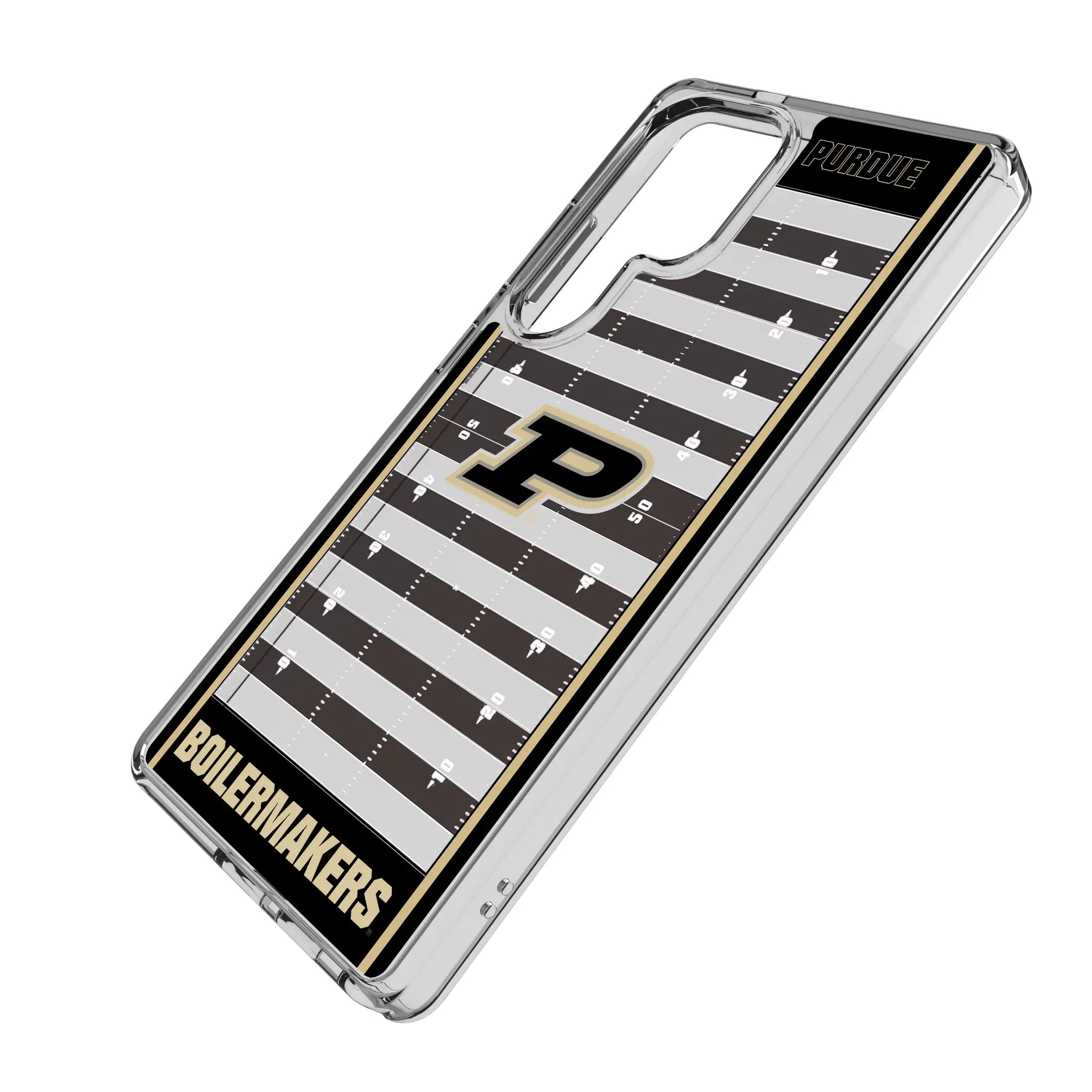 Purdue University Boilermakers Field Clear Phone Case for Samsung Galaxy
