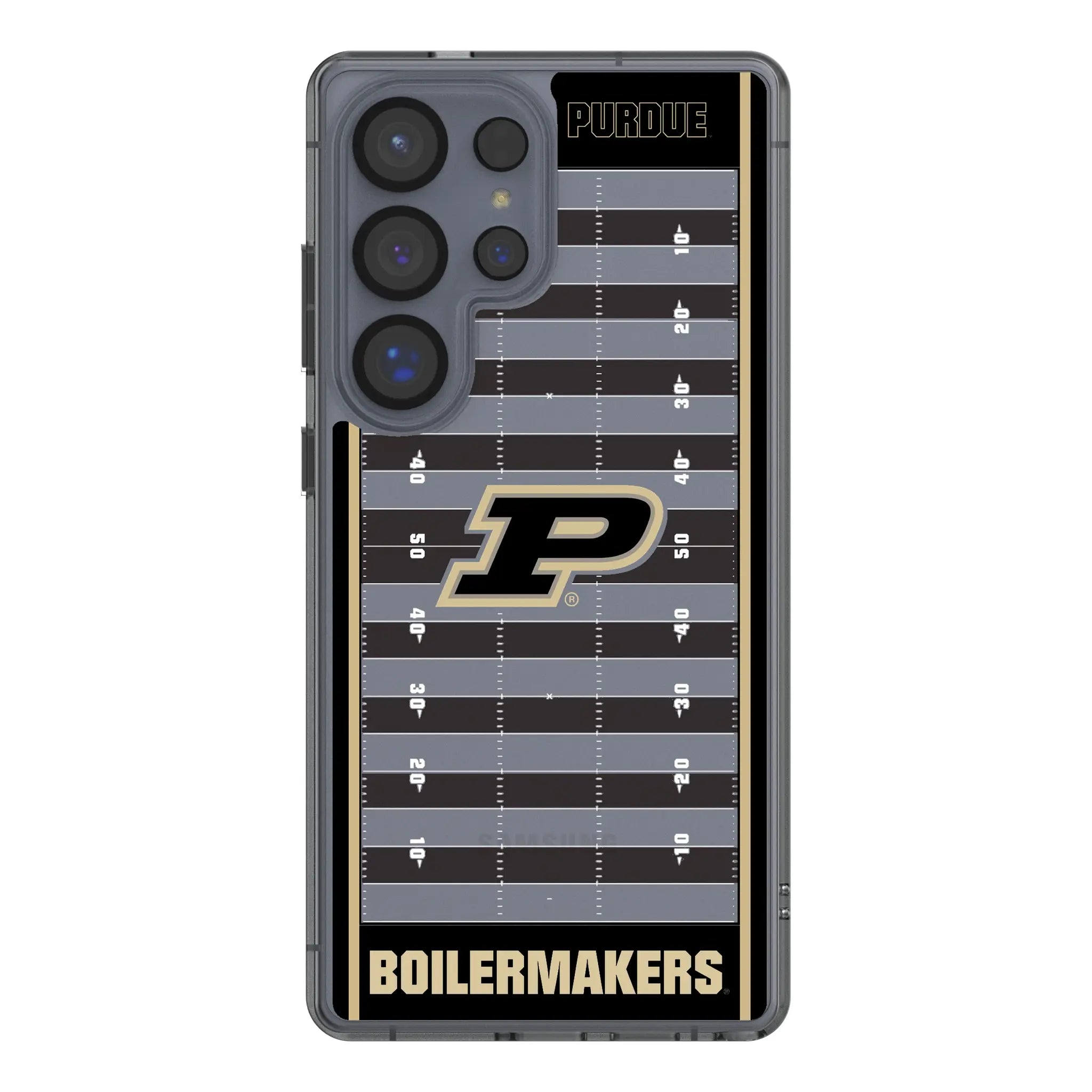 Purdue University Boilermakers Field Clear Phone Case for Samsung Galaxy