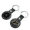 Purdue University Boilermakers Insignia Black Airtag Holder 2-Pack